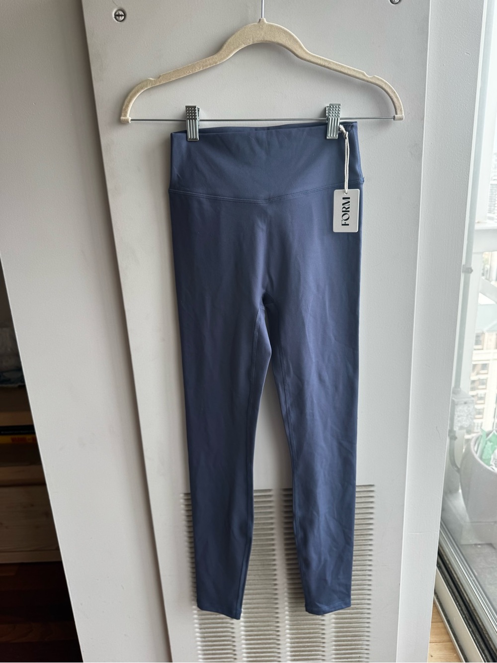 Form by Sami Clarke Slate Blue Core Leggings NWT S